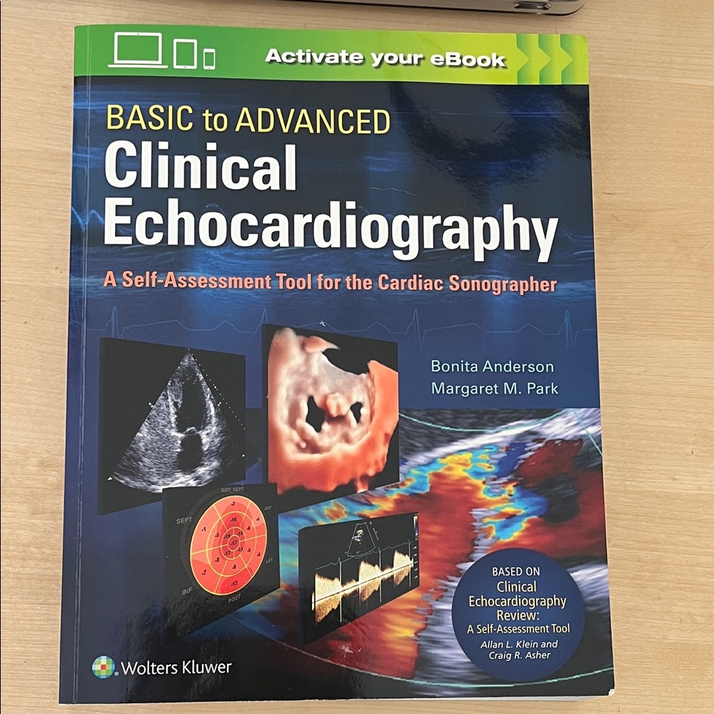 Basic to Advanced Clinical Echocardiography Book